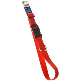 Tuff Collar Nylon Adjustable Collar - Red - 18"-26" Long x 1" Wide