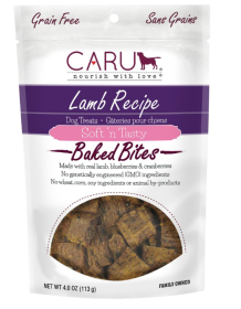 CARU Soft 'n Tasty Lamb Recipe Bites for Dogs