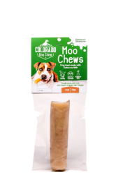 Moo Dog Chews (Color: Yellow, size: large)