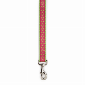 CC Polka Dot Lead (Color: Pink, size: 4ftx5/8in)