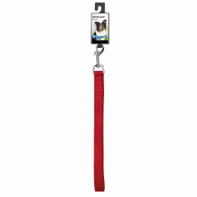 Diggers 3/4in Nylon Lead 48in (Color: Red, size: 48in)