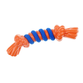 IF TPR/Rope Bone (Color: Orange, size: small)