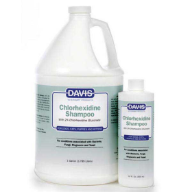 Davis Chlorhexadine Shampoo 2% (size: 12oz)