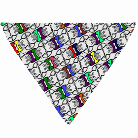 Dog Bandana (Color: Piggy Pattern, size: large)