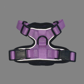 Mr. Peanut's PurrTrek Reflective Cat Harness with Matching Leash (Color: Lilac, size: X Small)