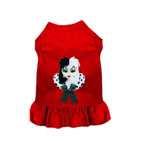 Cruella (Color: Red, size: large)