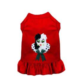 Cruella (Color: Red, size: 2X Large)