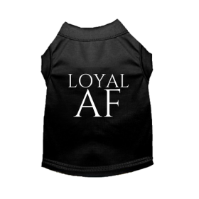 Loyal AF (Color: black, size: X Small)