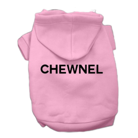 My Fab Chewnel Warm Dog Hoodie (Color: Pink, size: small)