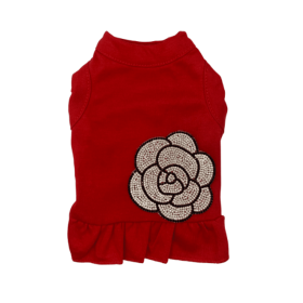 My Glam Camellia (Color: Red, size: X Large)