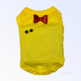 My Summertime Sunglasses & Bows Tank (Color: Yellow, size: medium)