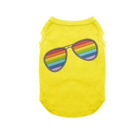 Pride Sunnies (Color: Yellow, size: large)