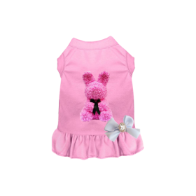 Rose Bunny Loves Me (Color: Pink, size: large)