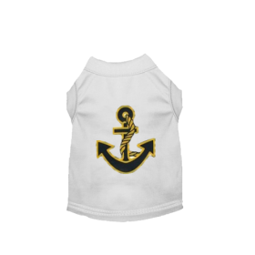 Sailor Boy Dog Tank (Color: White, size: X Small)