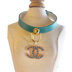 Azure CC Collar (Color: Teal Collar, size: 14")