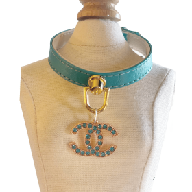 Azure CC Collar (Color: Teal Collar, size: 18")