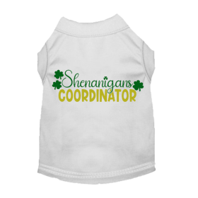 Shenanigans Coordinator (Color: White, size: X Small)