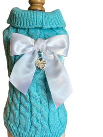 Sniffany Knit Dog Sweater (size: large)