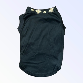 Studded Bee Tee (Color: black, size: X Large)