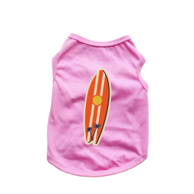 Surfer Tank Top (Color: Pink, size: small)