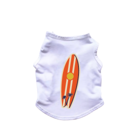 Surfer Tank Top (Color: White, size: X Small)