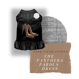 The Panthera Pardus Dress (Color: black, size: medium)