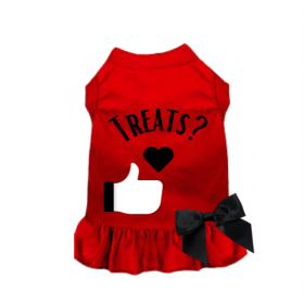 Treats Like! (Color: Red, size: medium)