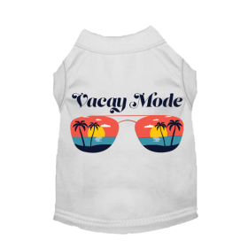 Vacay Mode (Color: White, size: small)