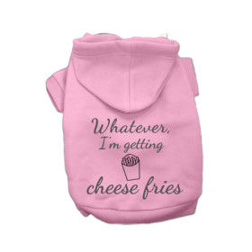 Whatever, I'm getting Cheese Fries (Color: Pink, size: small)