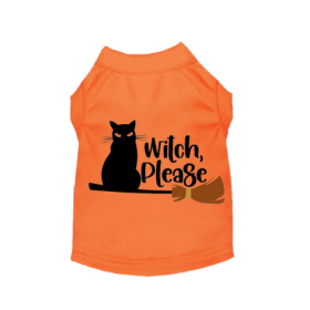 Witch Please Cat (Color: Orange, size: large)