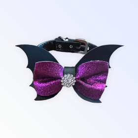 Fa-BOO-lous Bat Collar (size: X Small)