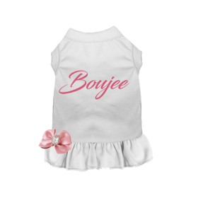 Boujee (Color: White, size: large)