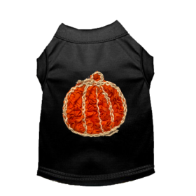 Chiffon Rose Halloween Pumpkin Shirt (Color: black, size: small)