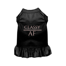 Classy AF (Color: black, size: small)