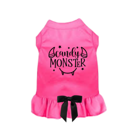 Candy Monster- Dog Shirt/Dress (size: L)