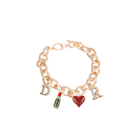 Diorable Lipstick Charm Collar (size: 12")