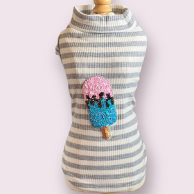 My Ice Cream Pullover- Dog Sweater (size: XL)