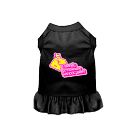 Nowhere Without My Skates- Dog Dress (size: M)