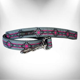 Southwestern Leads (Color: Pow Wow Pink, size: REGULAR Lead 1" width- 5' length)