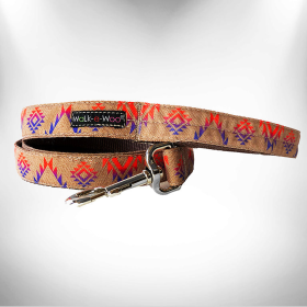 RaDog Leash (Color: Sunrise Sunset, size: THIN 5/8" width- 5' long)