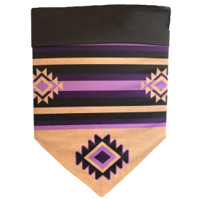 Sport Bandana (Color: Purple Sky/Pow Wow Pink, size: small)