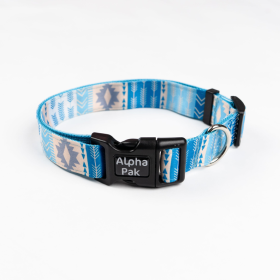 Zion Pattern Dog Collar (size: Medium 3/4in wide by 11)