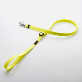 Boss Adjustable Leash (Color: Yellow, size: 3/4" x 4'-6')