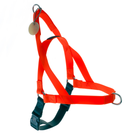 Freedom Harness (Color: Orange, size: Large to 130 lbs.)