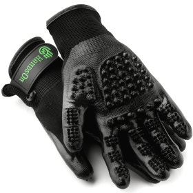 HandsOn Gloves (Color: black, size: large)