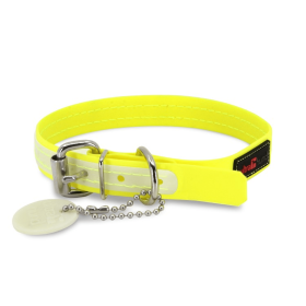 Play Glow Collar (Color: Yellow, size: 3/4"x12")