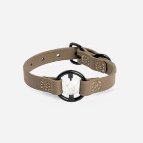 All Eyes On Me Collar (Color: Martini Olive, size: L)