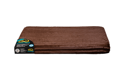 DuraCloud Orthopedic Pet Bed and Crate Pad (Color: brown, size: X-Small)