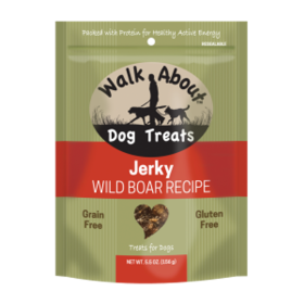 Walk About Dog Jerky (Color: Wild Boar)