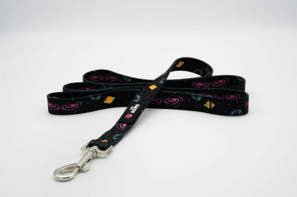 The Dowg Dog Leash (Color: Canine and Cosmos, size: large)